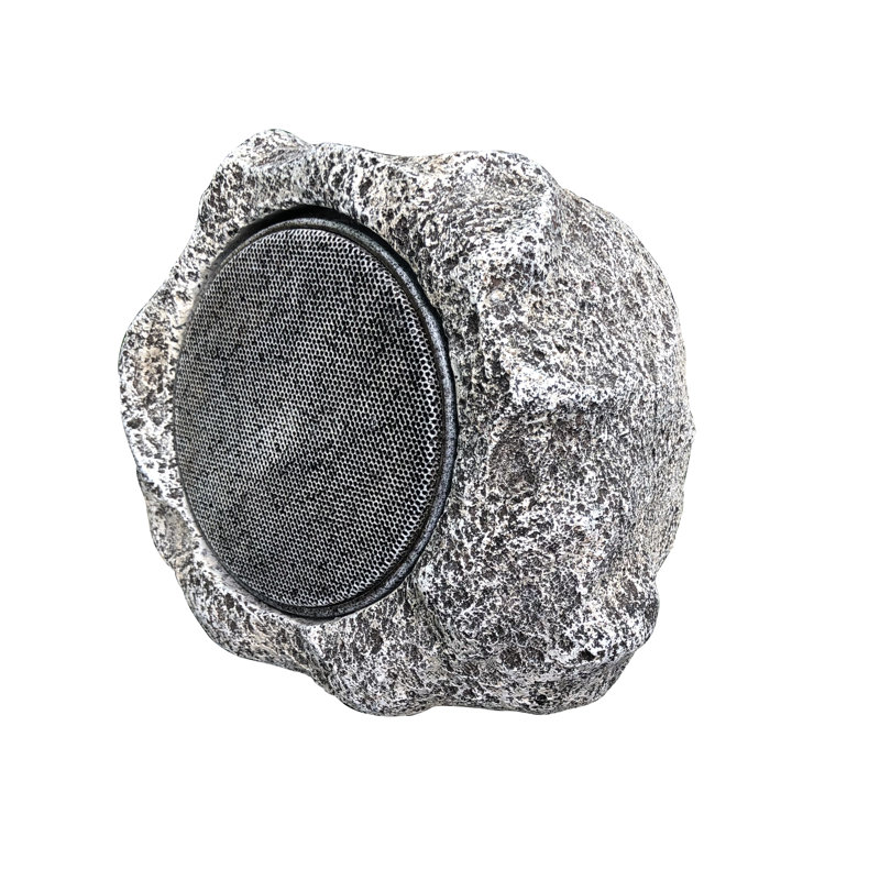 DeckImpressions Solar Outdoor Bluetooth Rock Speaker & Reviews Wayfair